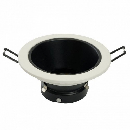 Светильник встраиваемый Feron DL3113 потолочный MR16 G5.3 белый + черный 51365