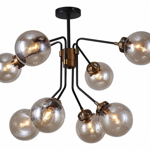 Подвесная люстра Lussole Loft Ontario LSP-8257 Подвесная люстра Lussole Loft Ontario LSP-8257