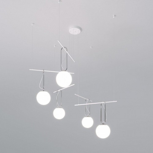 Подвесной светильник Eurosvet Riche 70143/5 белый Подвесной светильник Eurosvet Riche 70143/5 белый