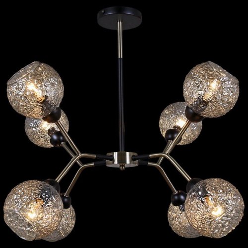 Подвесная люстра Illumico IL0268-8PSQ-79 BK AB Подвесная люстра Illumico IL0268-8PSQ-79 BK AB
