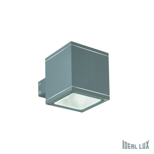 Уличный настенный светильник Ideal Lux Snif Ap1 Square Antracite 121963
