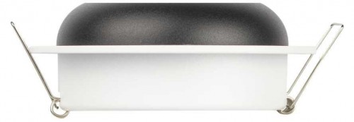 Светильник встраиваемый ЭРА KL111 WH/BK под лампу GX53 белый/черный матовый Б0061537