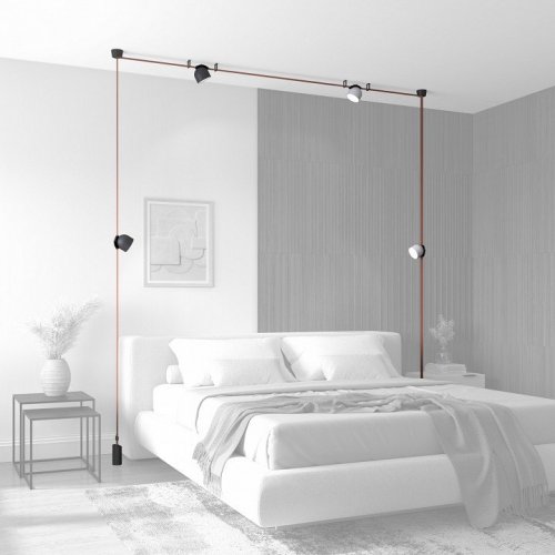 Трековый светильник BELTY SPOT DK5542-WH+BK