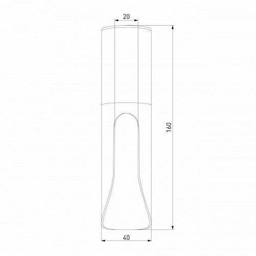 Потолочный светодиодный светильник Elektrostandard Apex 25113/LED a068290