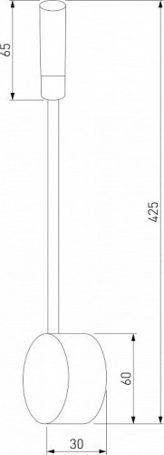 Бра Elektrostandard Bard 40117/Led белый a058939