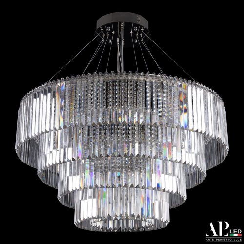 Подвесная люстра APL LED Sicilia SH09.93.4D.A.Ni.4000 Подвесная люстра APL LED Sicilia SH09.93.4D.A.Ni.4000