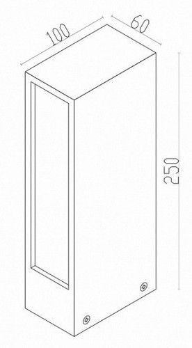 Наземный светильник Maytoni Hof O422FL-L6GF