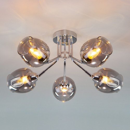 Потолочная люстра Eurosvet Marci 30164/5 хром Потолочная люстра Eurosvet Marci 30164/5 хром
