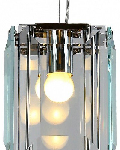 Подвесной светильник Ambrella light Traditional 6 TR5107 CH/CL хром/прозрачный E27/1 max 40W 150*150*1200