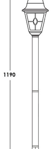 Наземный фонарь Oasis Light QUADRO M lead GLASS 79906MlgY Bl Наземный фонарь Oasis Light QUADRO M lead GLASS 79906MlgY Bl