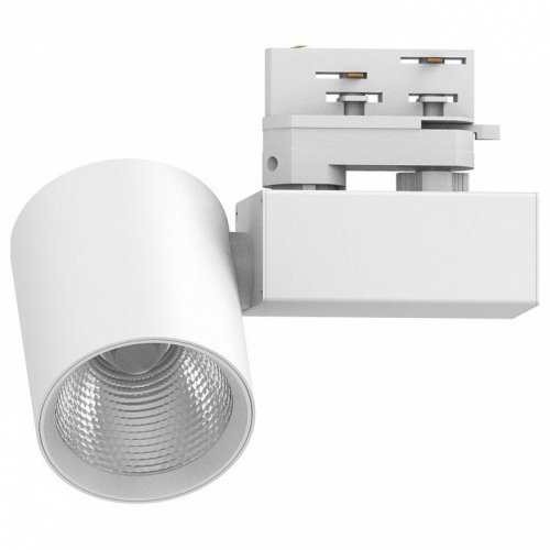 Светодиодный светильник Feron AL148 трековый на шинопровод 20W 4000K 35 градусов белый, 3х фазный Светодиодный светильник Feron AL148 трековый на шинопровод 20W 4000K 35 градусов белый, 3х фазный