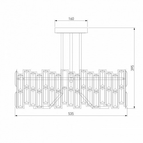 Потолочная люстра Bogates Zolletta 339/5 Strotskis Smart