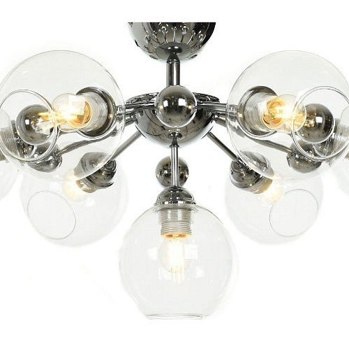 Потолочная люстра Lumina Deco Devoli 8040-7 CHR+PR