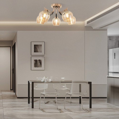 Потолочная люстра Arte Milano AMALFI 322306/5 FG+BK