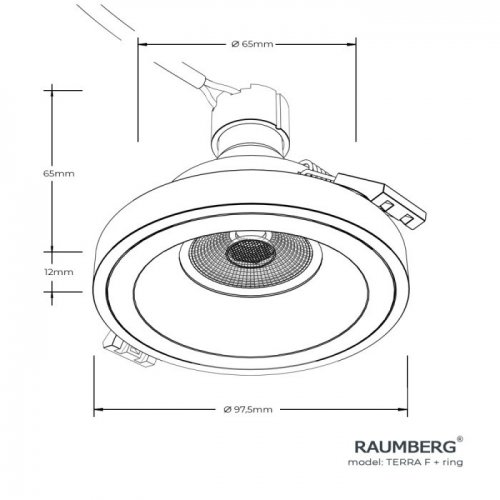 Точечный светильник Terra F TerraFBk\SNi Точечный светильник Terra F TerraFBk\SNi