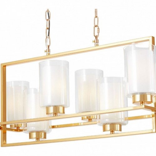Подвесная люстра Lumina Deco Lino LDP 1239-8 F.GD