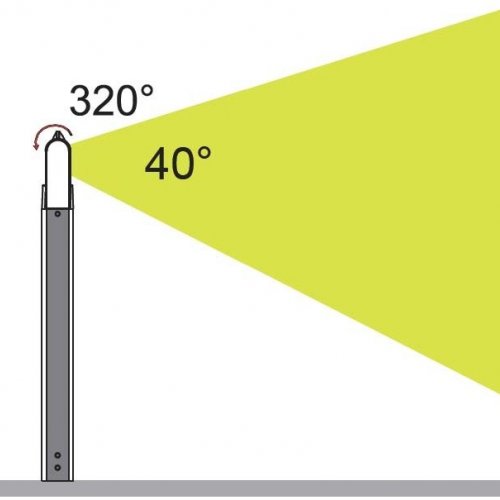Наземный фонарь Oasis Light LEDSPOT W6146S-1-526 R
