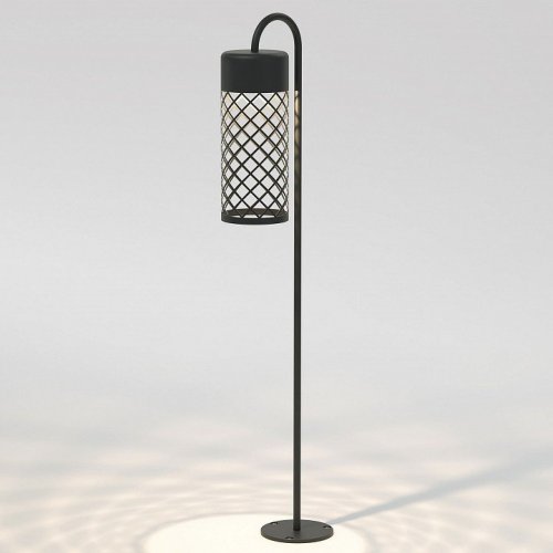 Садово-парковый светодиодный светильник Elektrostandard Ombra 35179/S черный a067899