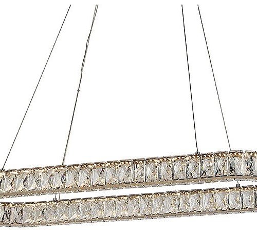 Люстра NEWPORT 8580/90 C oval gold