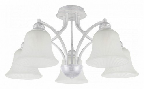 Потолочная люстра Arte Milano Napoli-1254 331254/5 WT+SL Потолочная люстра Arte Milano Napoli-1254 331254/5 WT+SL