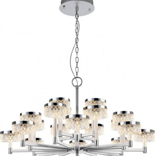 Подвесная люстра DeLight Collection Diamond cut MD21020075-20A chrome