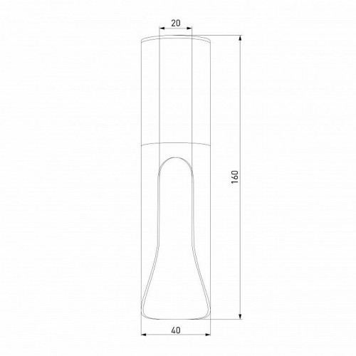Потолочный светодиодный светильник Elektrostandard Apex 25113/LED a068291