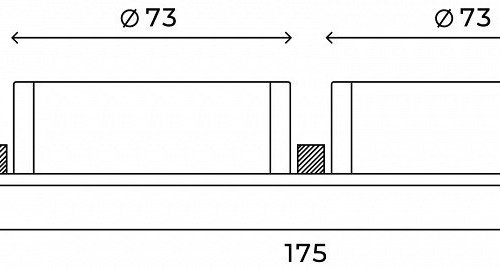 Встраиваемый светильник Hesby Lighting Breeze HSBL_0098
