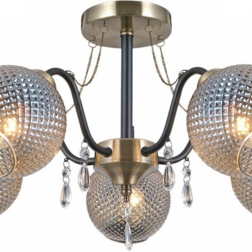 Потолочная люстра Illumico IL0432-5CSQ-29 AB BK