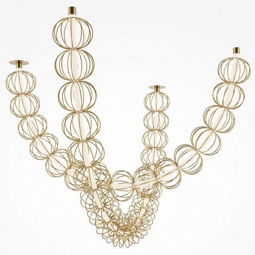 Подвесной светильник Golden Cage MOD216PL-L42G3K Подвесной светильник Golden Cage MOD216PL-L42G3K