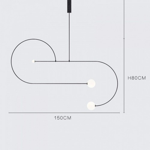 Подвесной светильник ImperiumLoft LINES-04