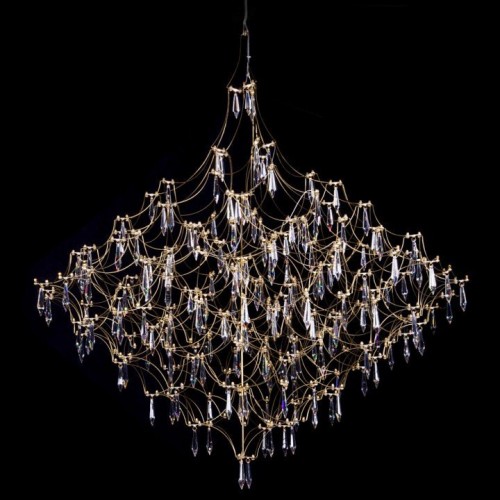 Подвесная люстра Loft IT Mira 10259/1200 Gold Asfour