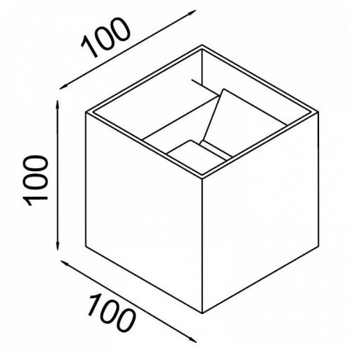 Настенный уличный светильник Mantra DAVOS 9226