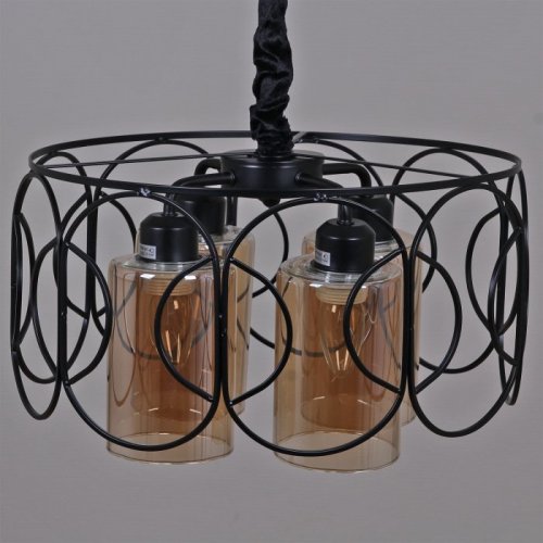 Подвесная люстра  03883-0.4-04 BK Подвесная люстра  03883-0.4-04 BK