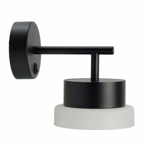 Светильник настенный  Feron HL4600 OPAL 12W, 230V, GX53, черный