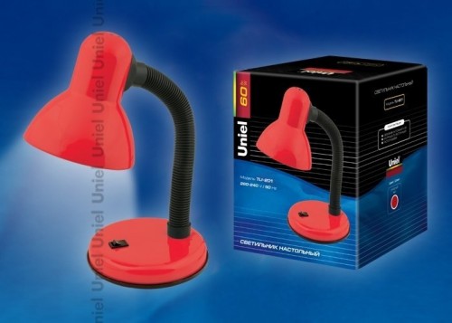 Интерьерная настольная лампа Uniel TLI-201 Red. E27