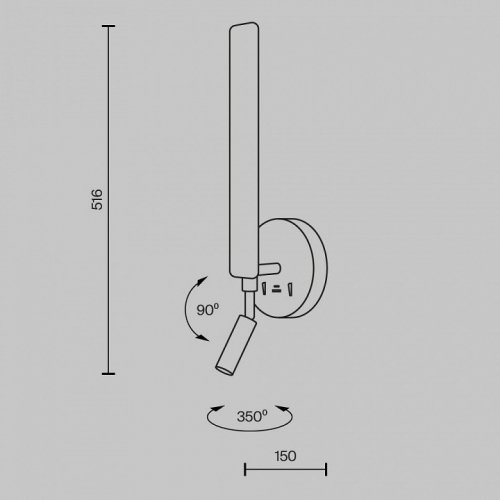 Настенный светильник Combo MOD214WL-L8B3K1 Настенный светильник Combo MOD214WL-L8B3K1