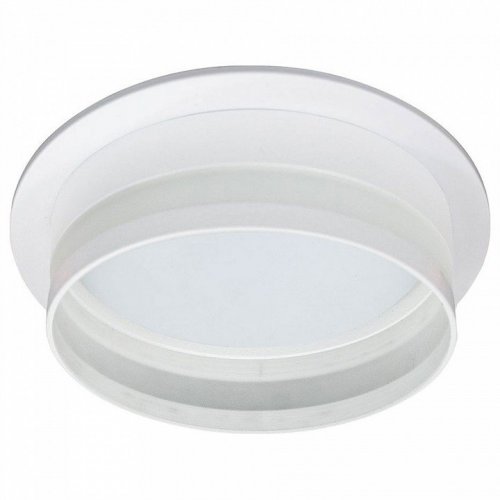 Светильник встраиваемый Feron DL702 LUNA потолочный GX70 белый круг 51097