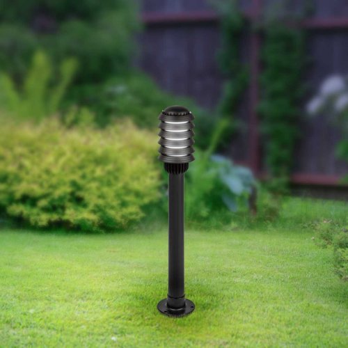 Садово-парковый светильник ЭРА «Поллар» НТУ 01-60-015 напольный черный IP54 Е27 max60Вт h850мм Б0057488