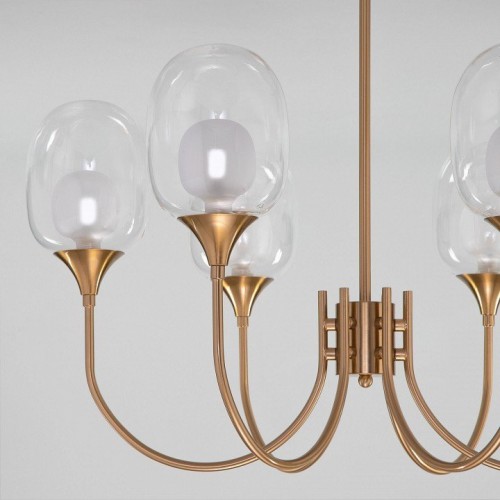 Потолочная люстра Eurosvet Spritz 70217/6 латунь