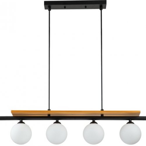 Подвесная люстра Indigo Mitezza 10013/4P Black V000193