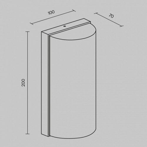 Накладной светильник Maytoni Badd O454WL-L10GF3K1