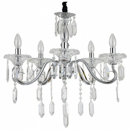 Подвесная люстра Escada Fantail 2111/5P Chrome Подвесная люстра Escada Fantail 2111/5P Chrome