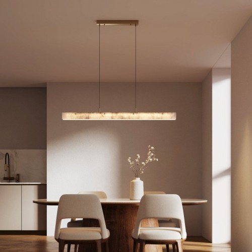 Подвесной светильник Alabaster 604053 LED латунь/ алебастр