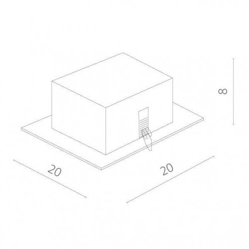 Точечный встраиваемый светильник Arte Lamp 5949 A5949PL-1WH