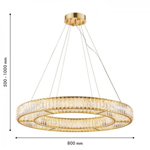 Подвесная люстра Gloriole 4780-8P