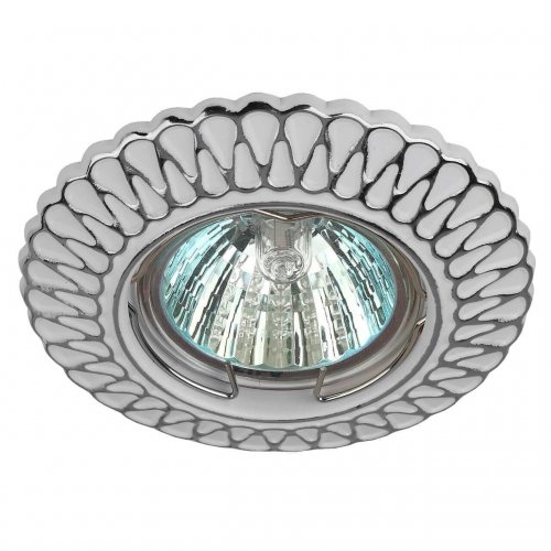 Встраиваемый светильник ЭРА Штампованный ST4 CH/WH Встраиваемый светильник ЭРА Штампованный ST4 CH/WH