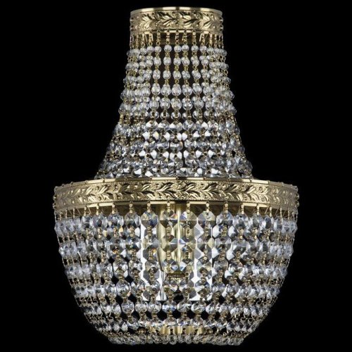 Настенный светильник Bohemia Ivele Crystal 19051B/H1/20IV G Настенный светильник Bohemia Ivele Crystal 19051B/H1/20IV G