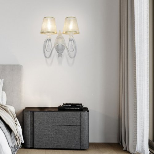 Бра AM347203 347203/2W WT+G