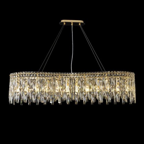Подвесная люстра Crystal Lux Abril ABRIL SP12 L1200 GOLD Подвесная люстра Crystal Lux Abril ABRIL SP12 L1200 GOLD