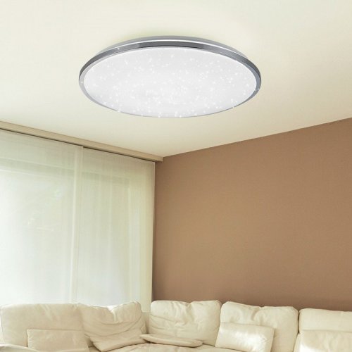 Потолочный светодиодный светильник ЭРА SPB-6-60-RC Chrome